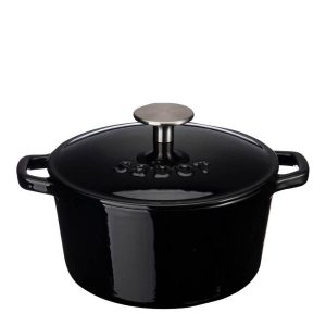 Sabor Gjutjärnsgryta svart D18 H9,5 cm
